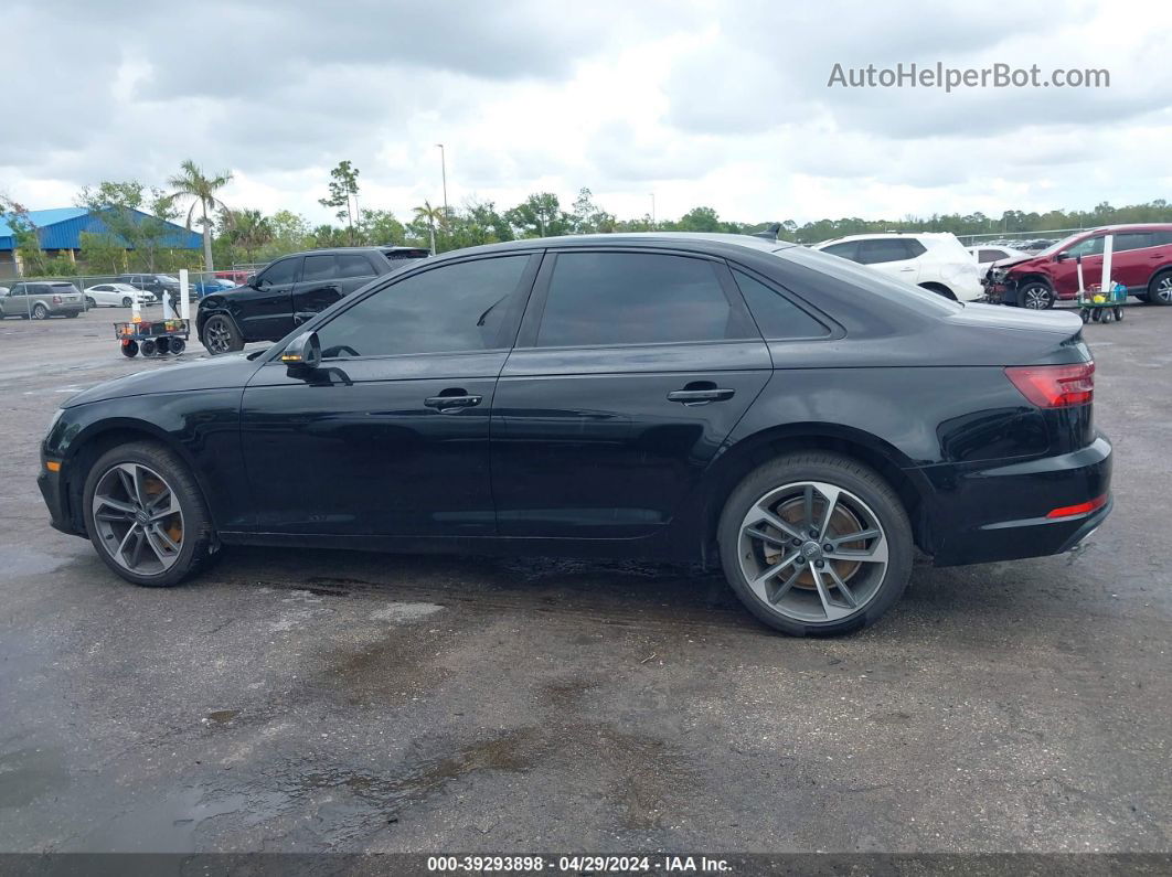 2019 Audi A4 40 Premium/40 Titanium Premium Black vin: WAUGMAF42KN020921