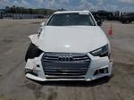 2017 Audi A4 Ultra Premium White vin: WAUGMAF43HN064368