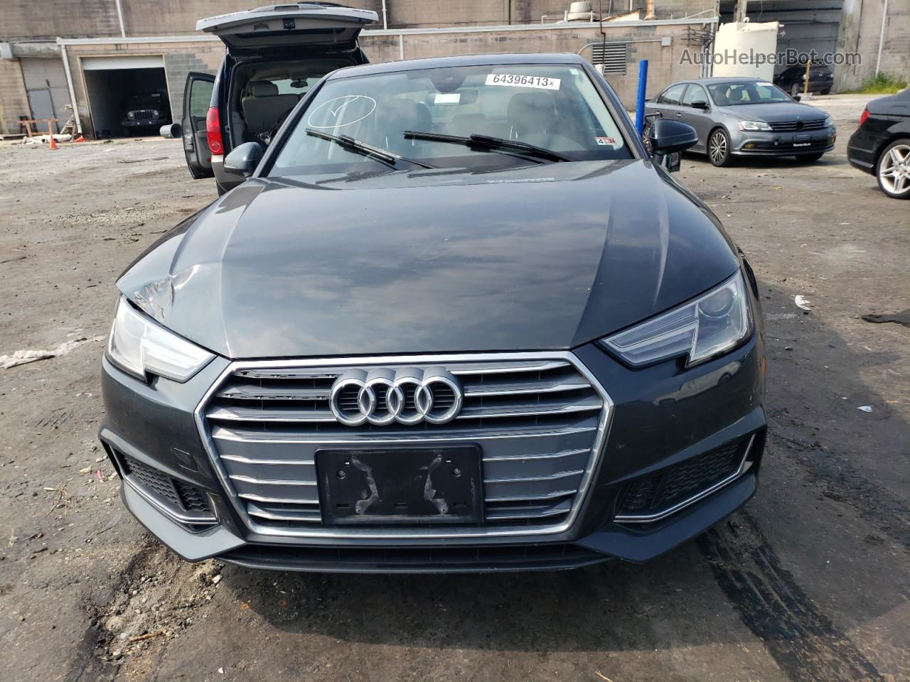 2019 Audi A4 Premium Gray vin: WAUGMAF43KA035094