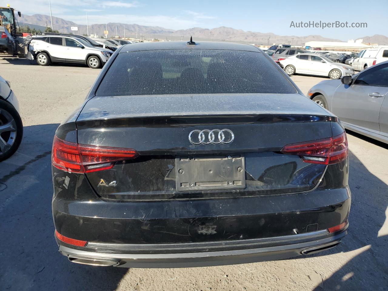 2019 Audi A4 Premium Black vin: WAUGMAF43KA051649