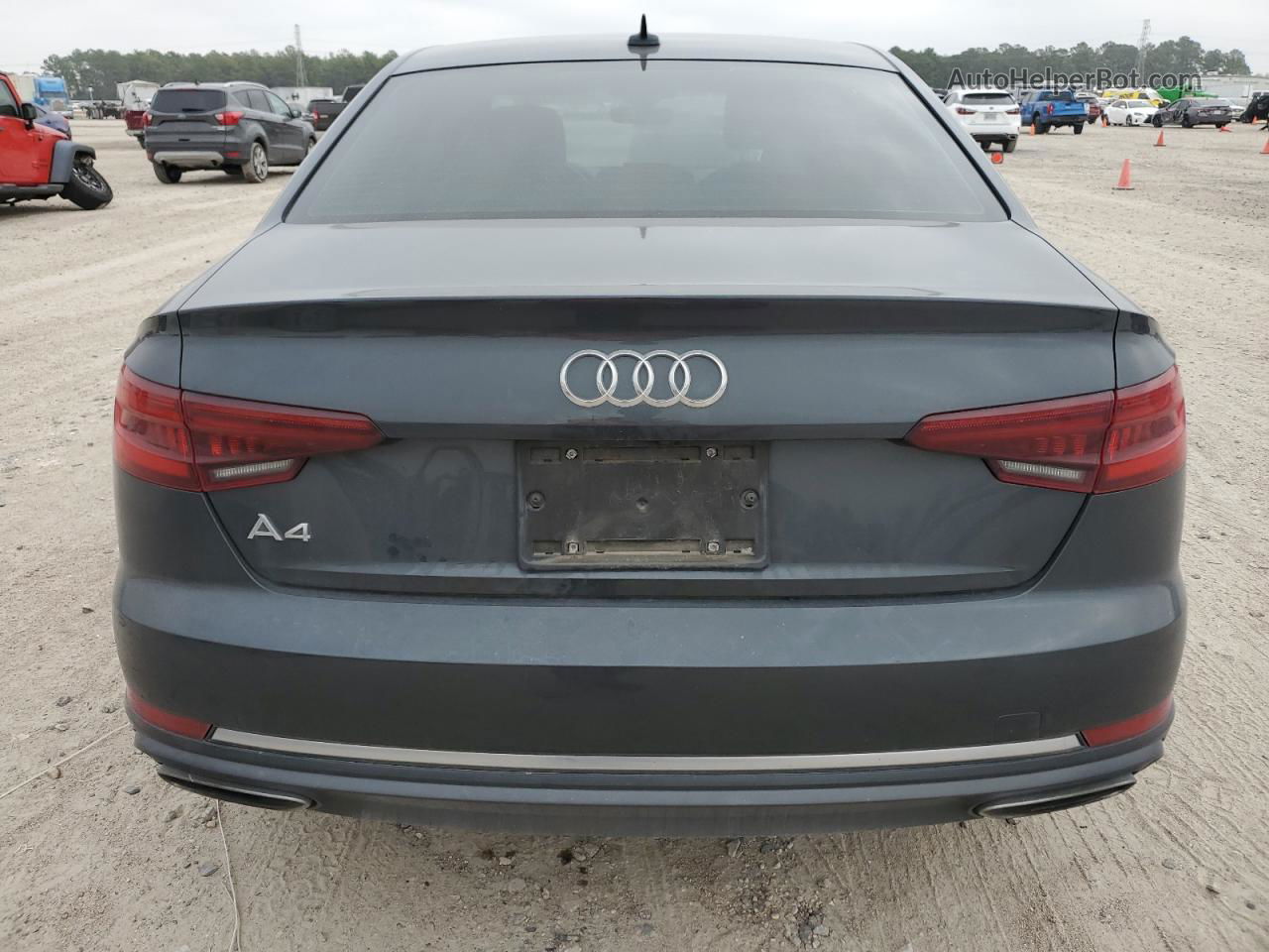 2019 Audi A4 Premium Gray vin: WAUGMAF43KN007577