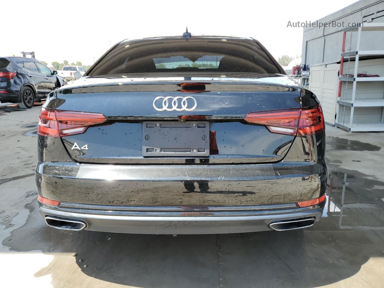 2019 Audi A4 Premium Black vin: WAUGMAF43KN015629