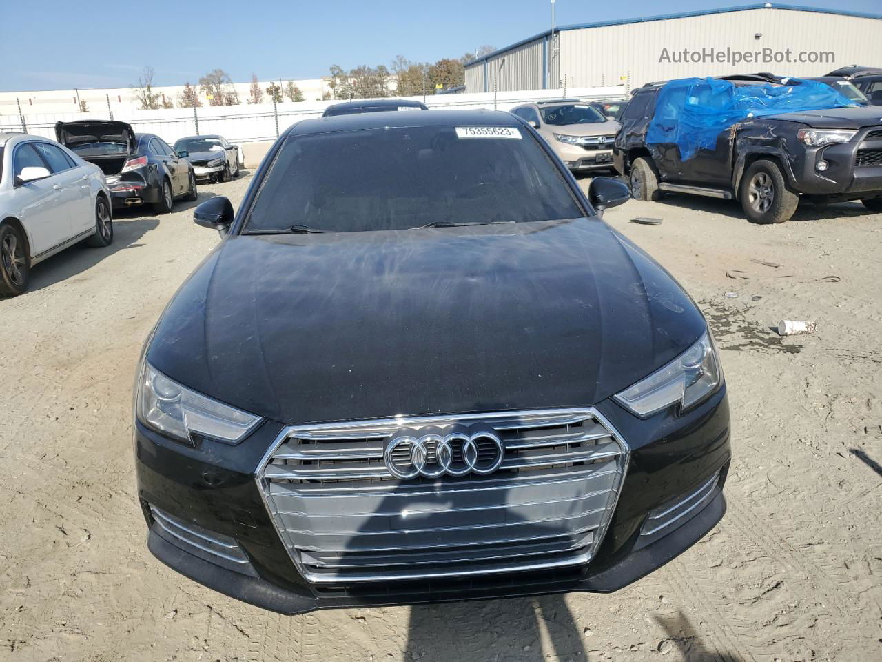 2017 Audi A4 Ultra Premium Black vin: WAUGMAF44HN061835