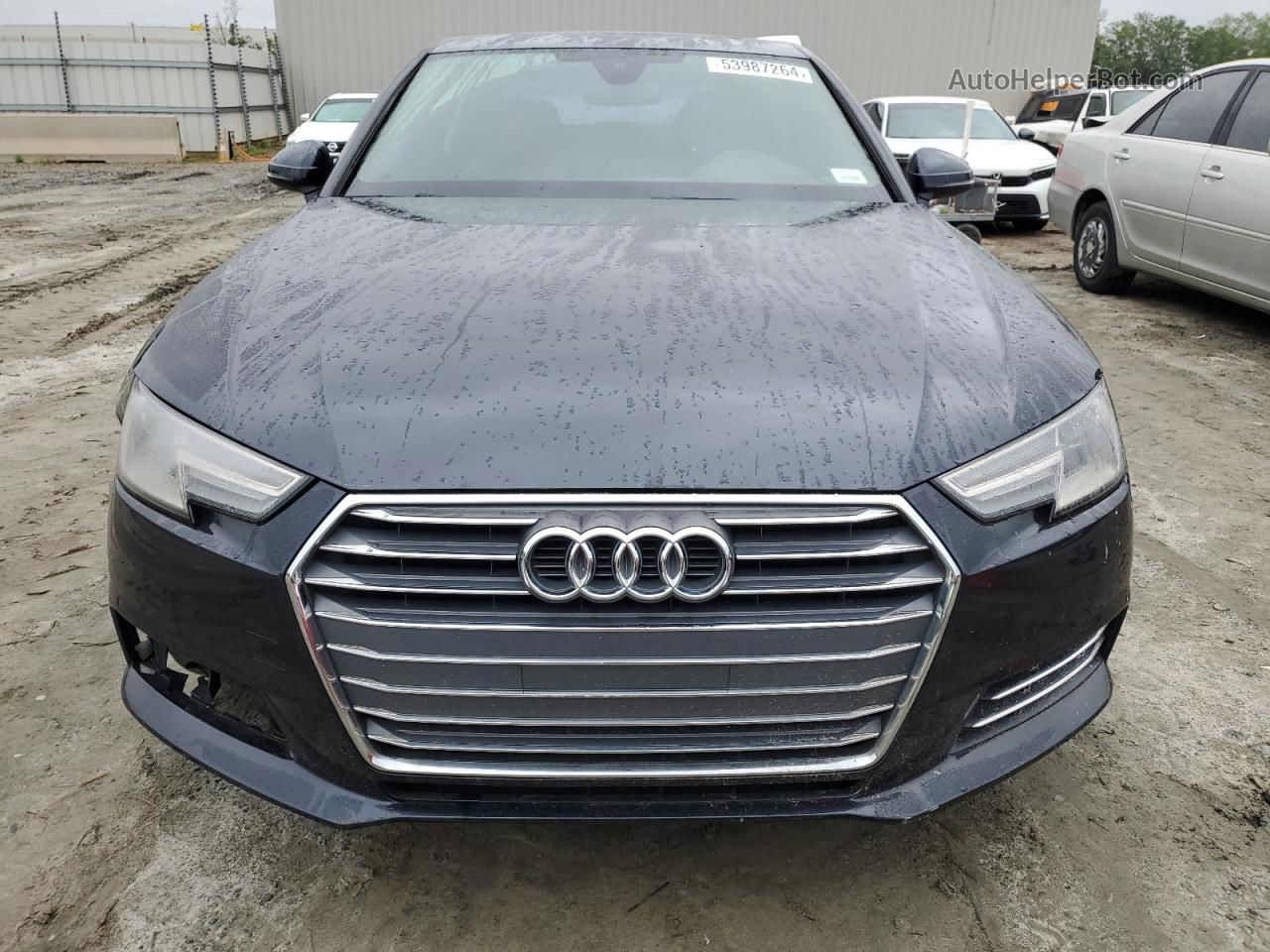 2017 Audi A4 Ultra Premium Черный vin: WAUGMAF44HN069823