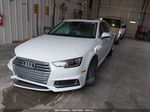 2019 Audi A4 40 Premium/40 Titanium Premium White vin: WAUGMAF44KA043530