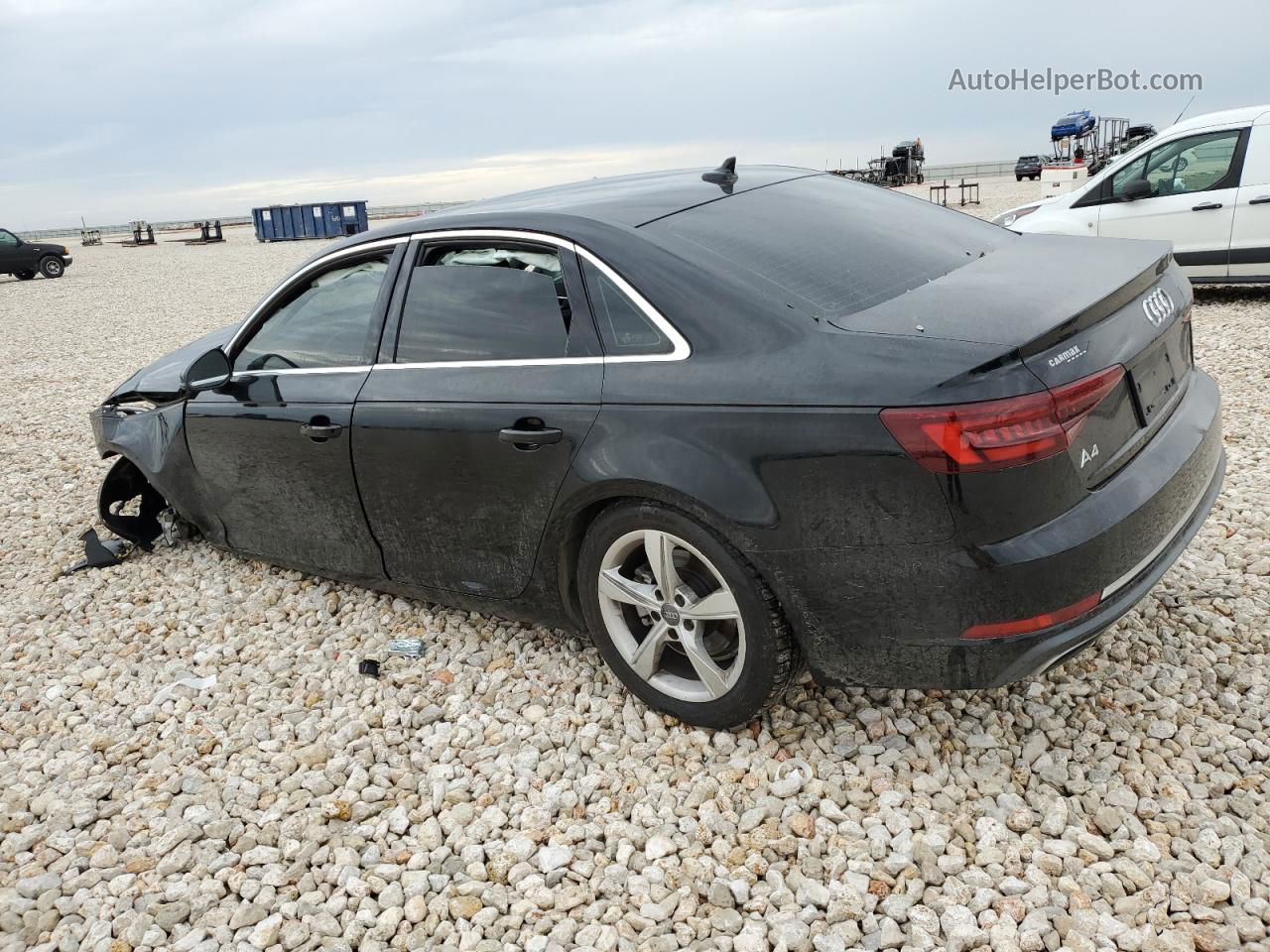 2019 Audi A4 Premium Черный vin: WAUGMAF44KA057671