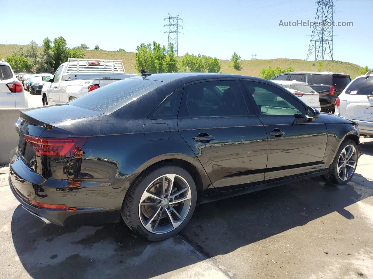 2019 Audi A4 Premium Black vin: WAUGMAF44KA111387