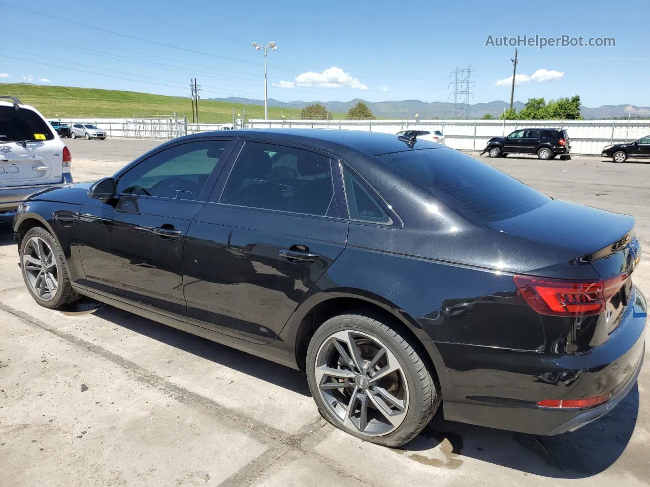 2019 Audi A4 Premium Black vin: WAUGMAF44KA111387