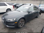 2019 Audi A4 Premium/titanium Premium Gray vin: WAUGMAF44KN017910