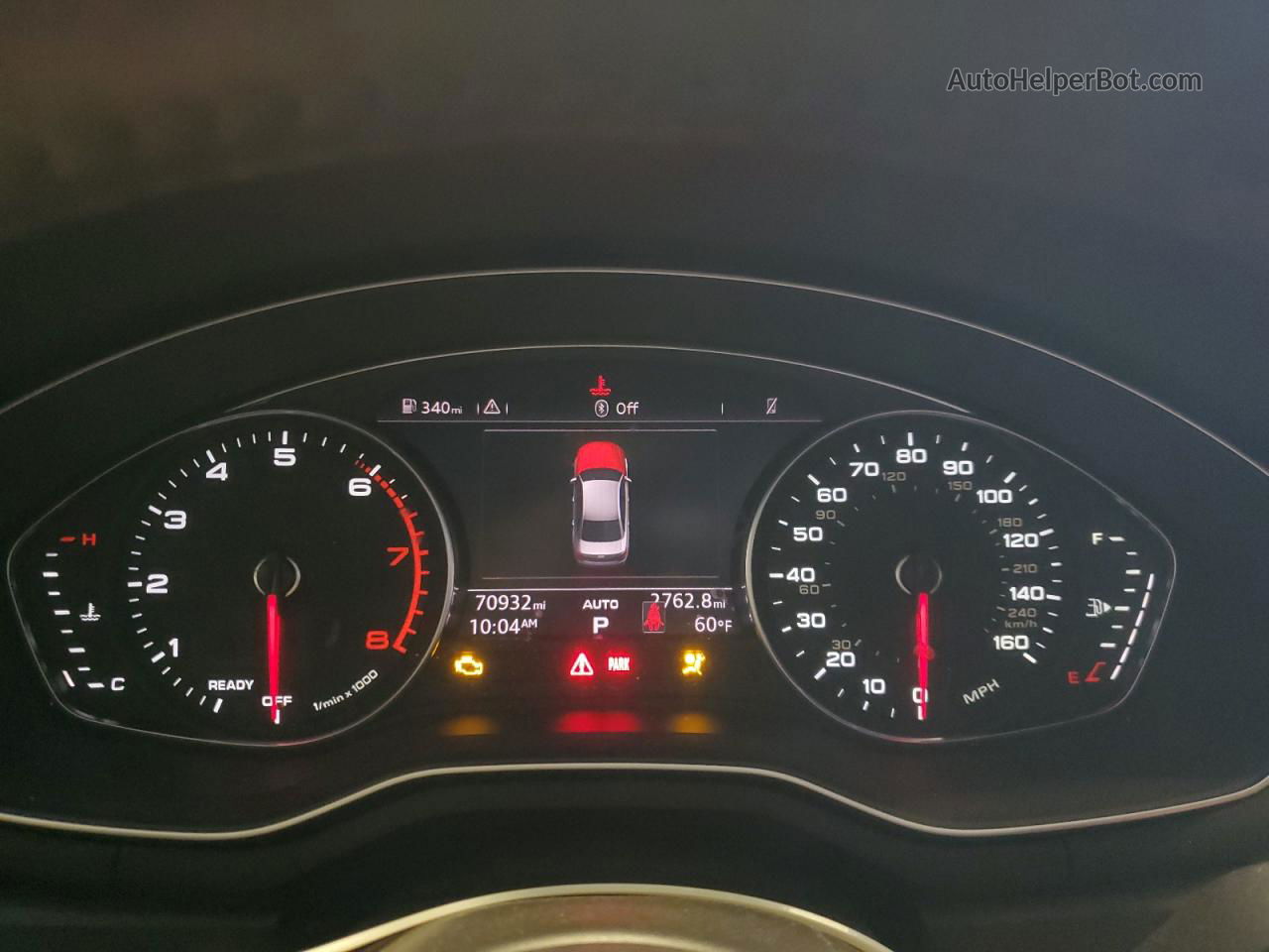 2019 Audi A4 Premium Серебряный vin: WAUGMAF45KA007376