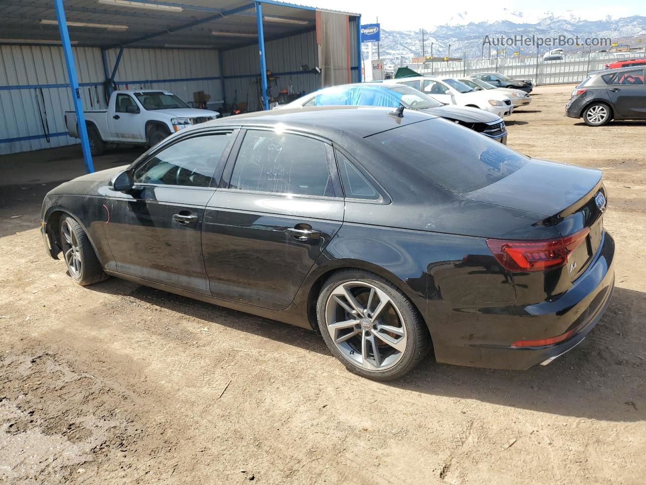 2019 Audi A4 Premium Black vin: WAUGMAF45KA120227