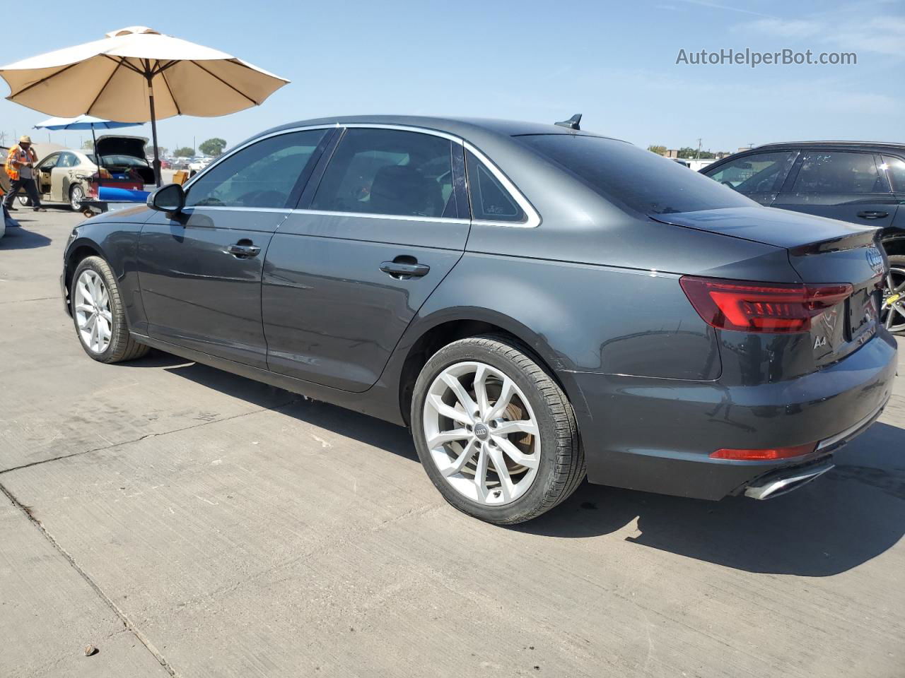 2019 Audi A4 Premium Gray vin: WAUGMAF45KN007080