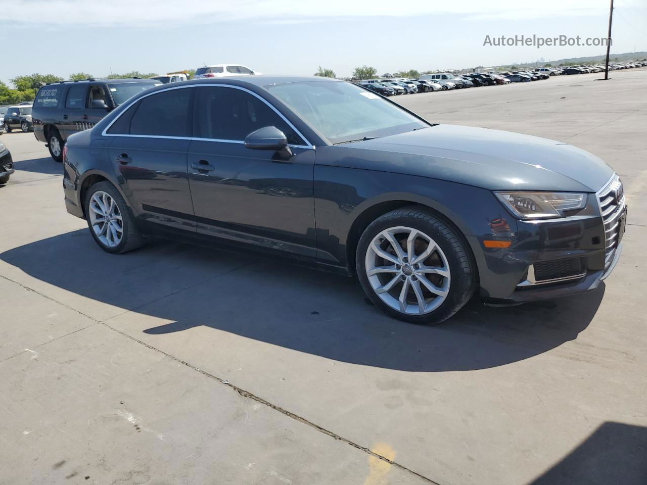 2019 Audi A4 Premium Gray vin: WAUGMAF45KN007080