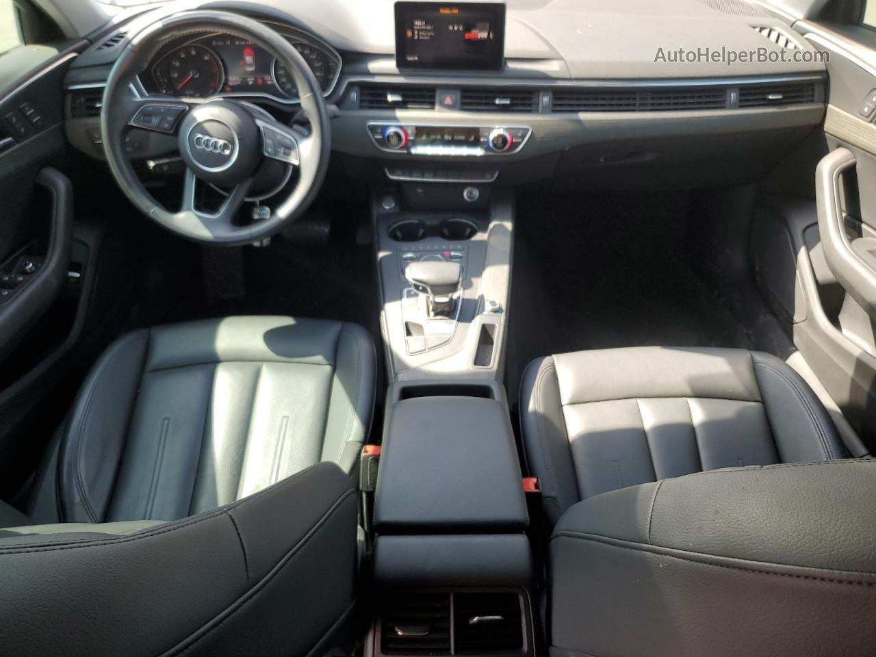 2019 Audi A4 Premium Серый vin: WAUGMAF45KN007080