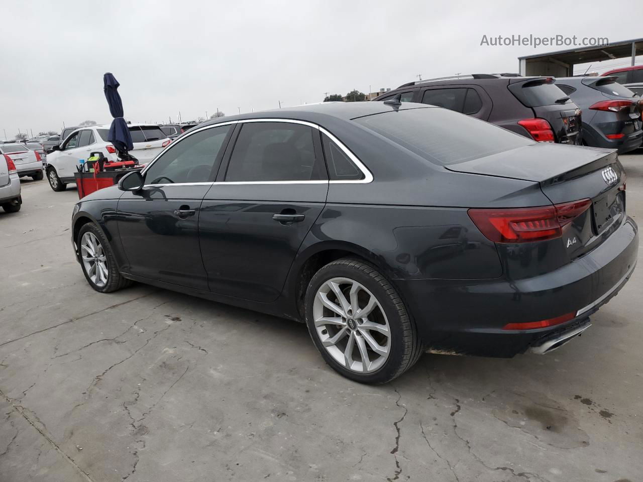 2019 Audi A4 Premium Gray vin: WAUGMAF45KN007080