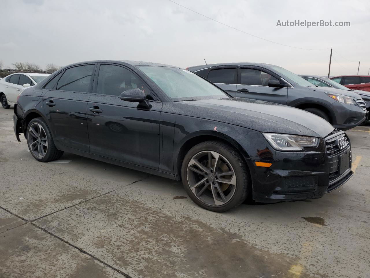 2019 Audi A4 Premium Black vin: WAUGMAF45KN015440