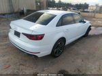 2019 Audi A4 40 Premium/40 Titanium Premium White vin: WAUGMAF45KN020251