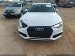 2019 Audi A4 40 Premium/40 Titanium Premium White vin: WAUGMAF45KN020251