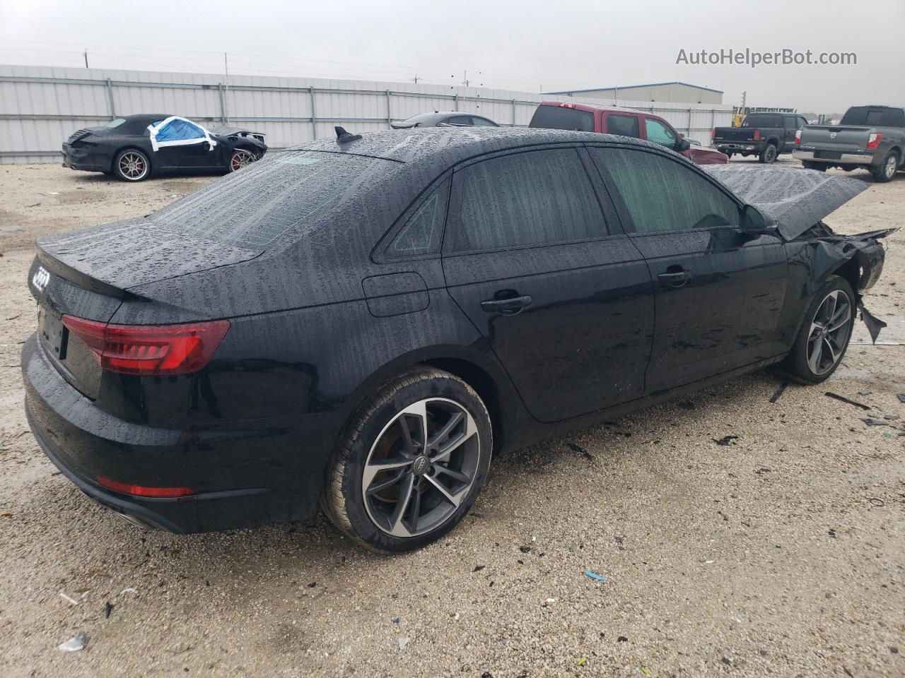 2019 Audi A4 Premium Black vin: WAUGMAF45KN022050