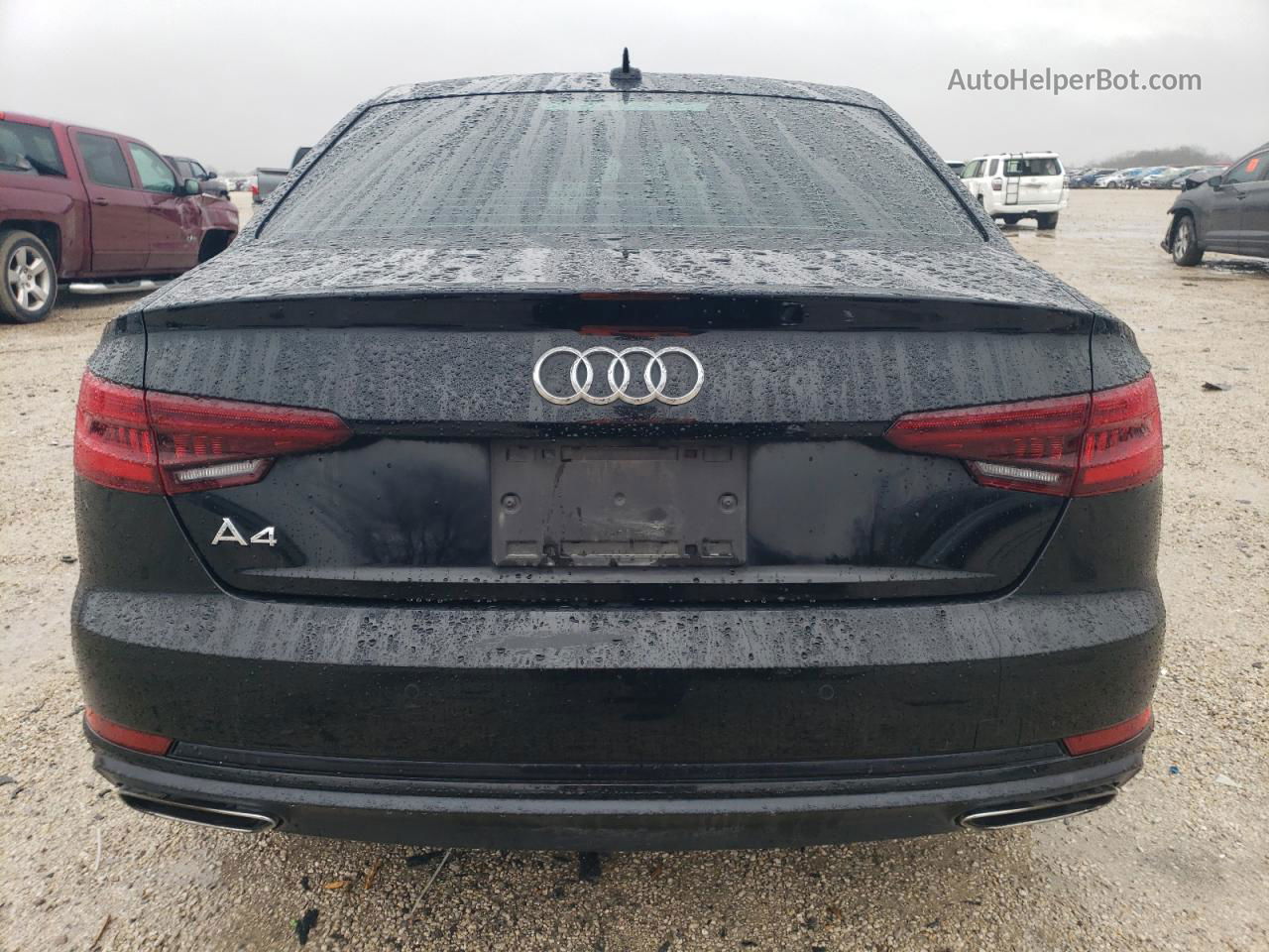 2019 Audi A4 Premium Black vin: WAUGMAF45KN022050