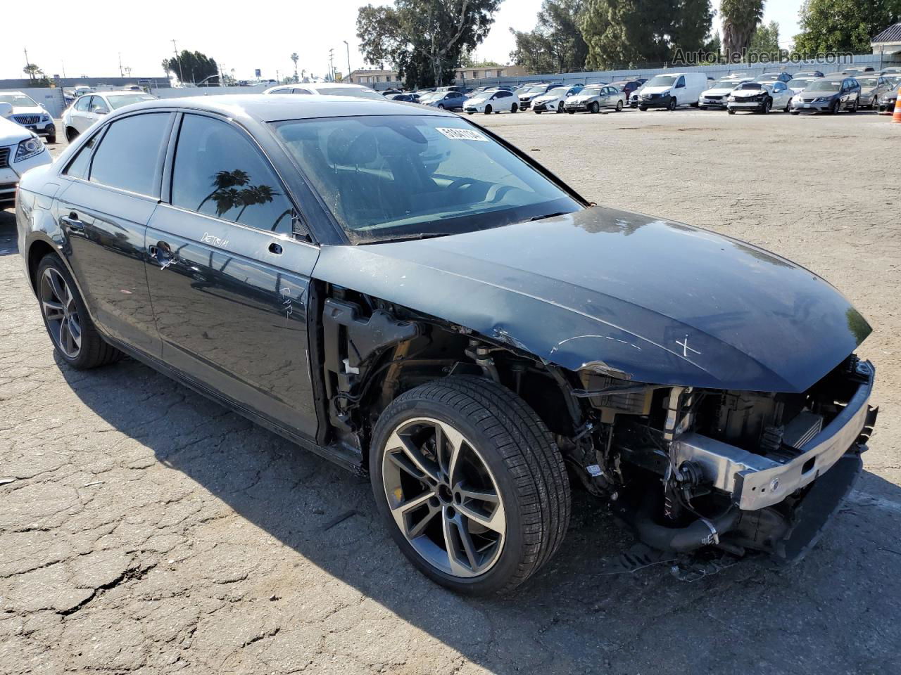 2019 Audi A4 Premium Gray vin: WAUGMAF45KN022324