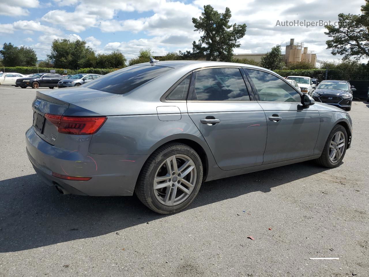 2017 Audi A4 Ultra Premium Gray vin: WAUGMAF46HN043451