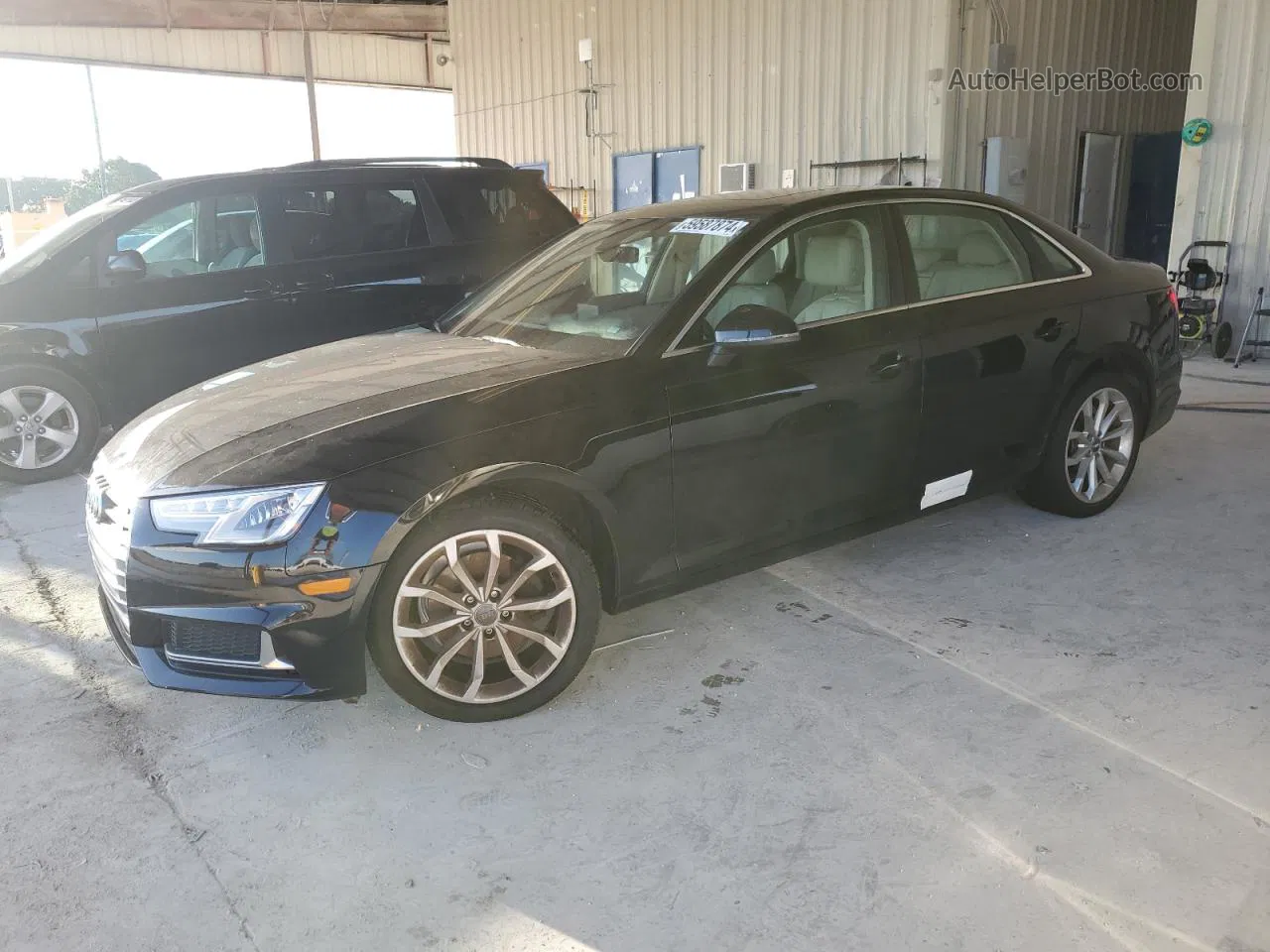 2019 Audi A4 Premium Black vin: WAUGMAF46KN005418