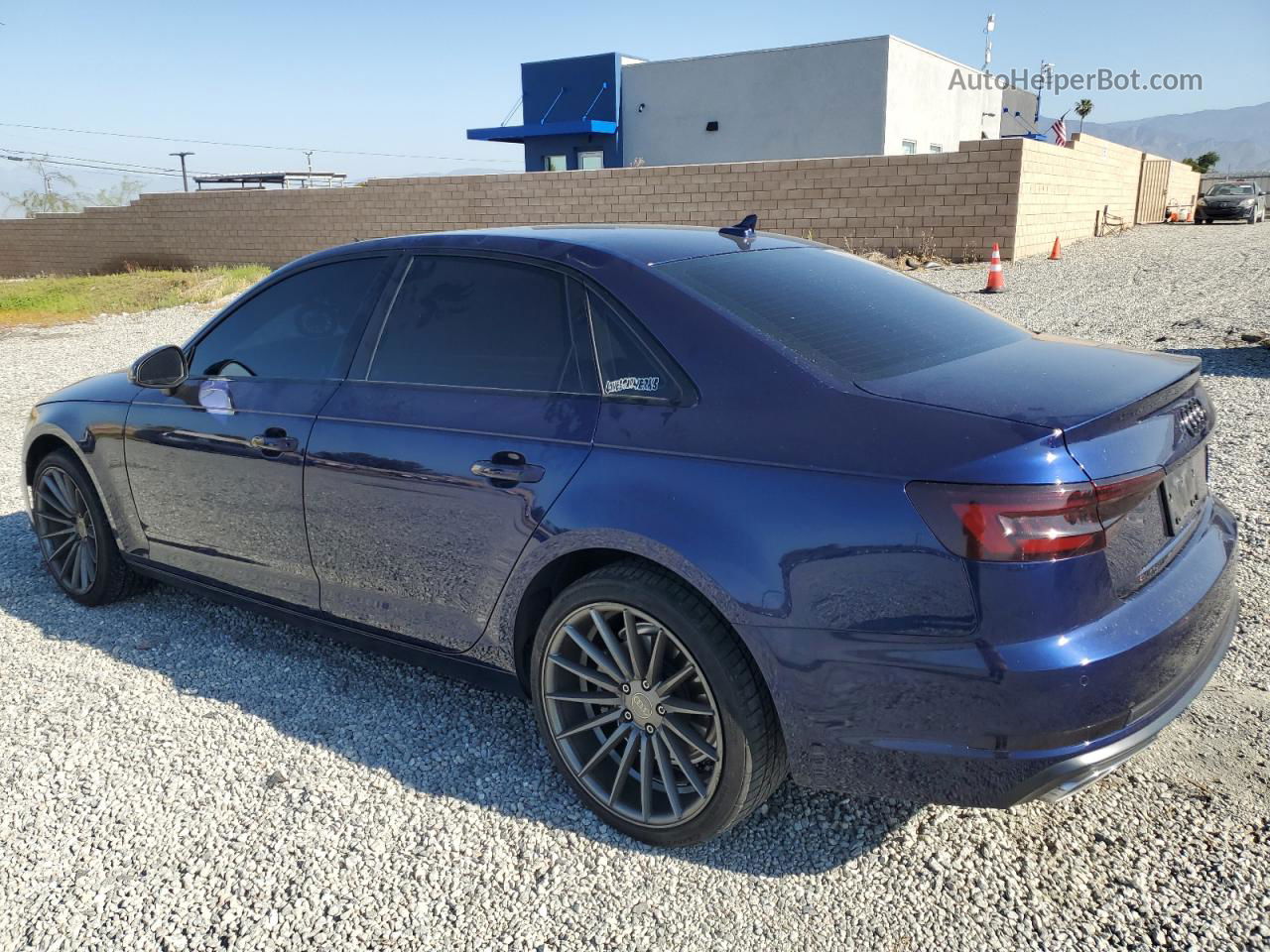 2019 Audi A4 Premium Blue vin: WAUGMAF46KN012062