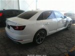 2019 Audi A4 40 Premium/40 Titanium Premium White vin: WAUGMAF46KN015480