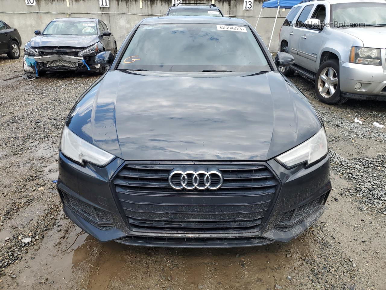 2019 Audi A4 Premium Gray vin: WAUGMAF47KA119435