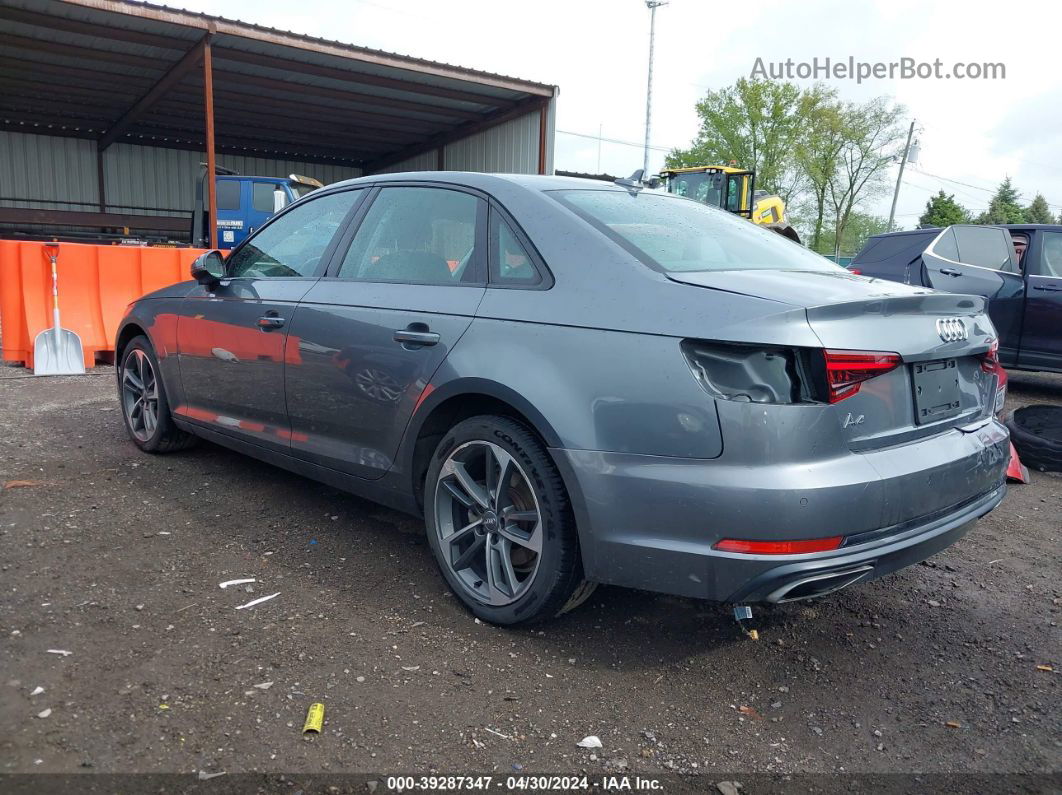 2019 Audi A4 40 Titanium Premium Gray vin: WAUGMAF47KN016427