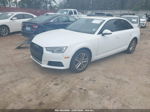 2017 Audi A4 2.0t Ultra Premium White vin: WAUGMAF48HA142263