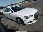 2017 Audi A4 Ultra Premium White vin: WAUGMAF48HA179135