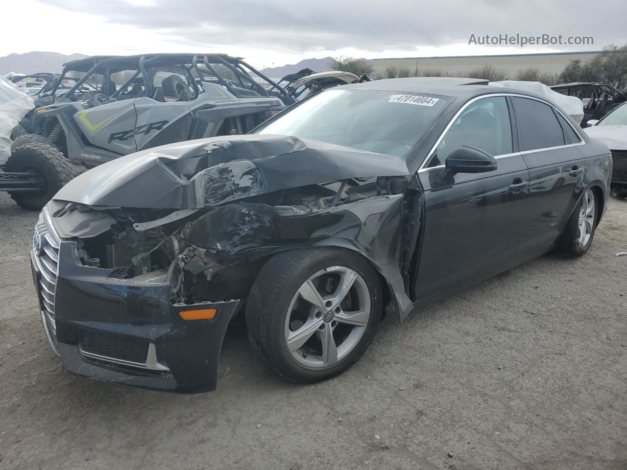 2019 Audi A4 Premium Black vin: WAUGMAF48KA023779