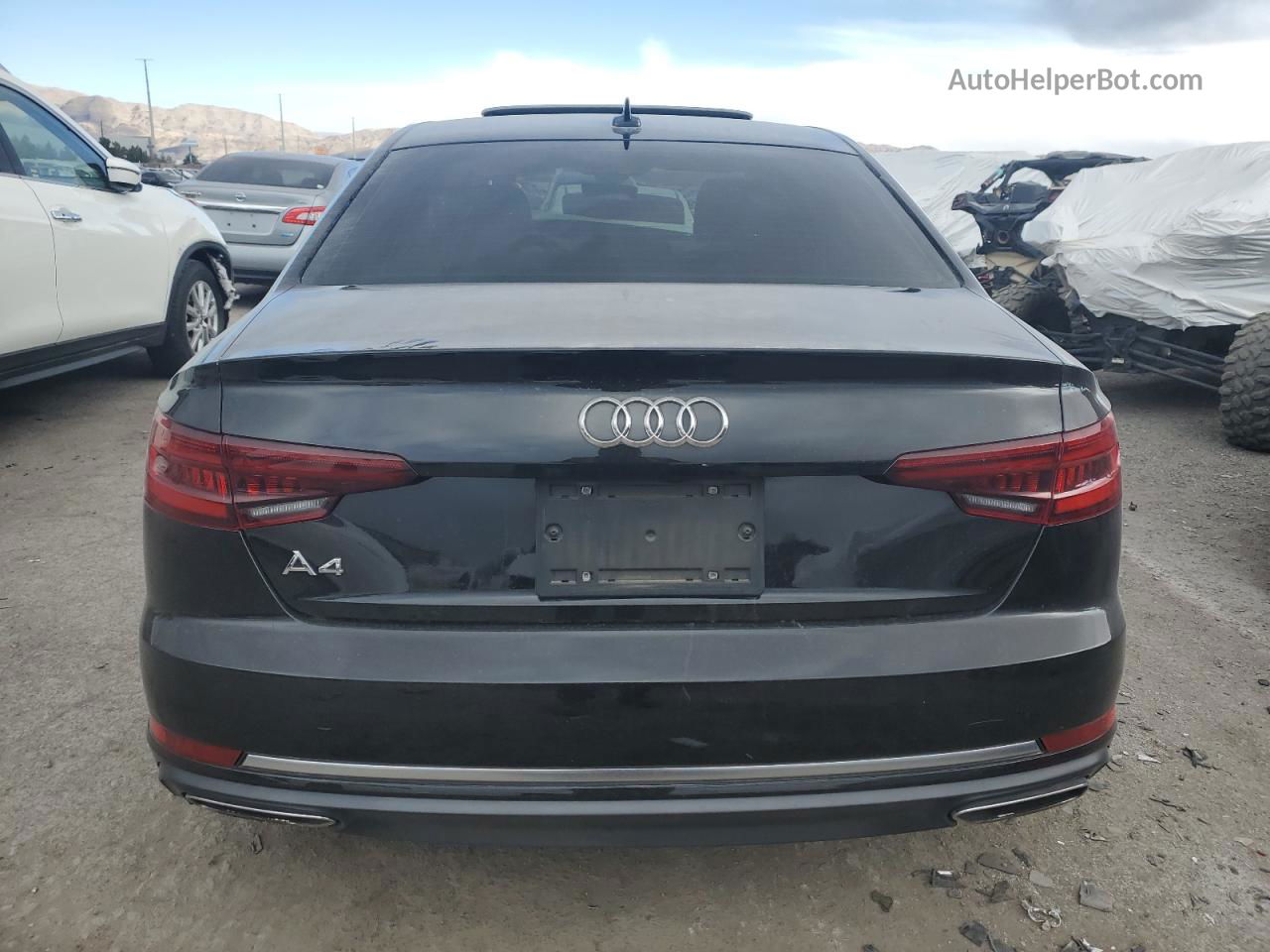 2019 Audi A4 Premium Black vin: WAUGMAF48KA023779