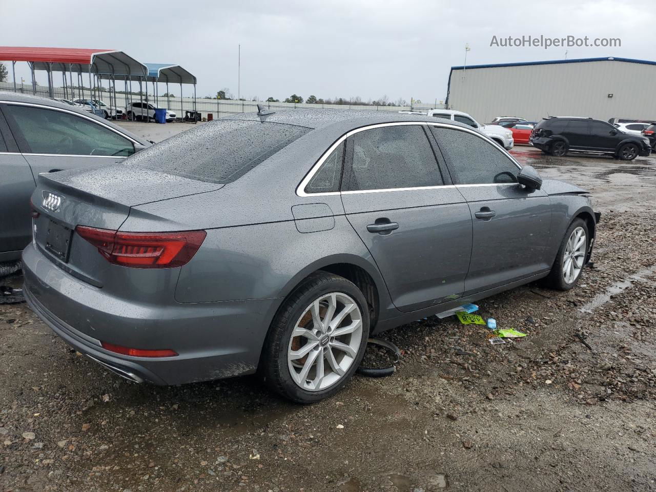 2019 Audi A4 Premium Gray vin: WAUGMAF48KA034412