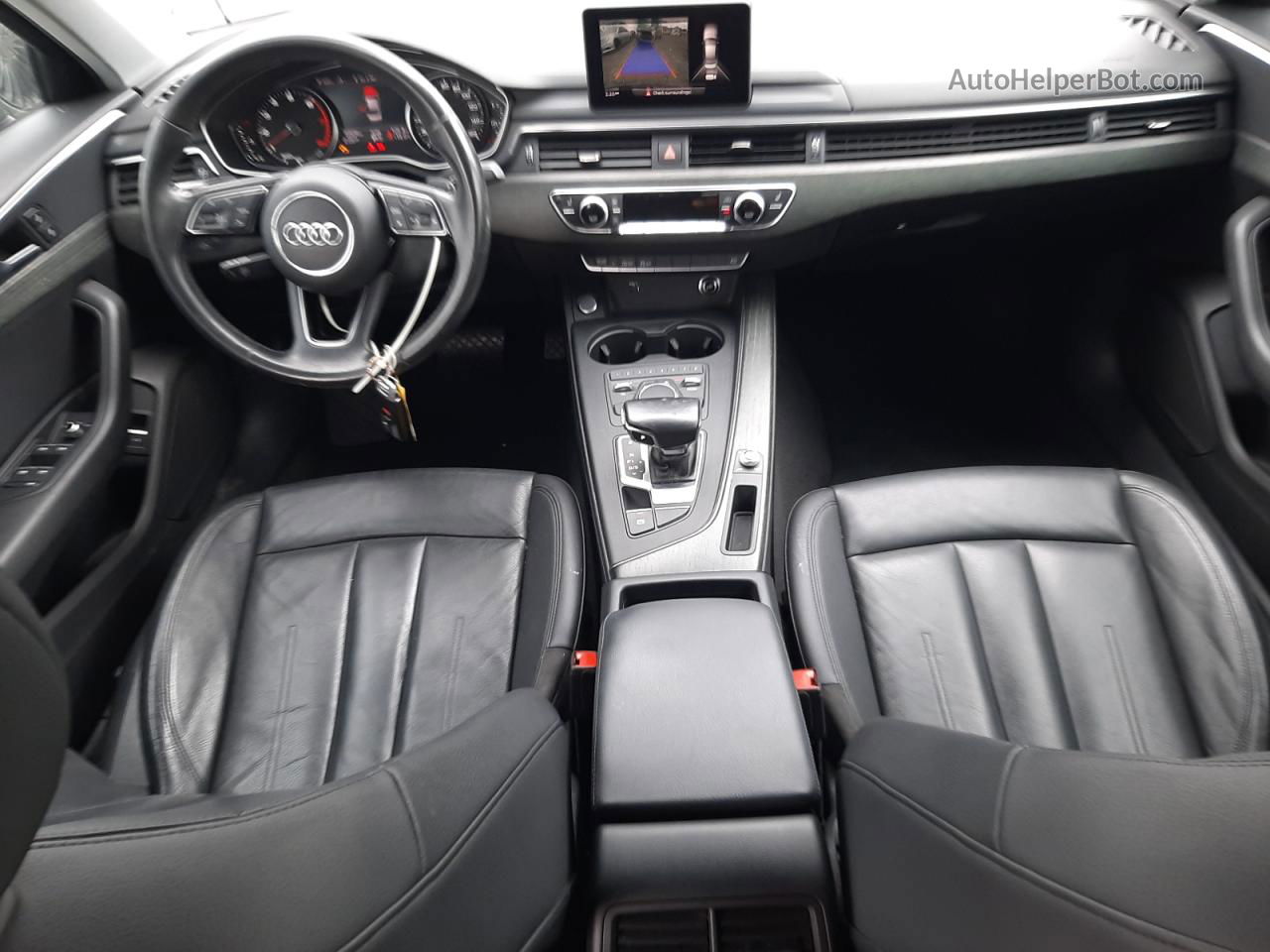 2019 Audi A4 Premium Серый vin: WAUGMAF48KN002584