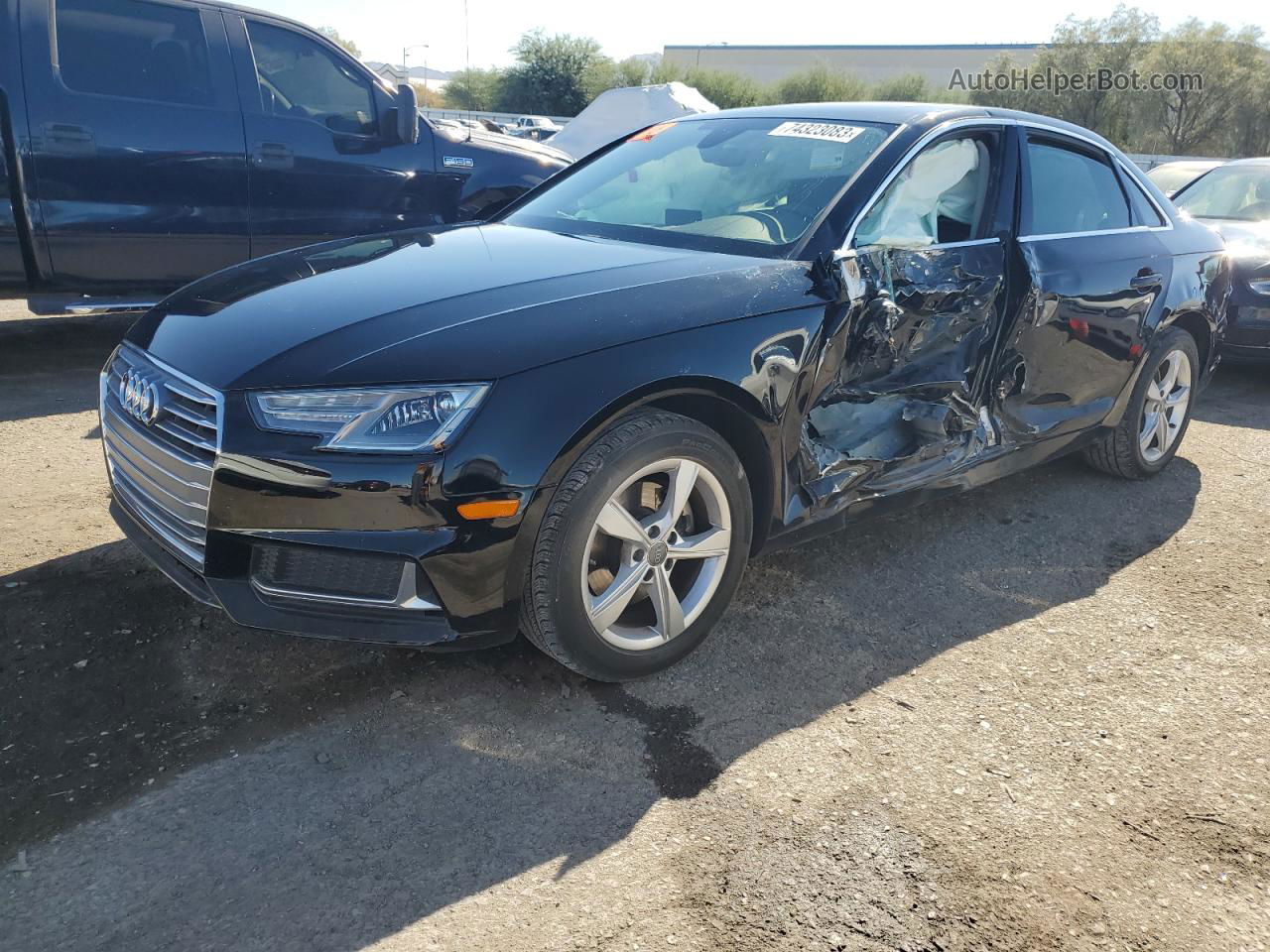 2019 Audi A4 Premium Black vin: WAUGMAF48KN003895