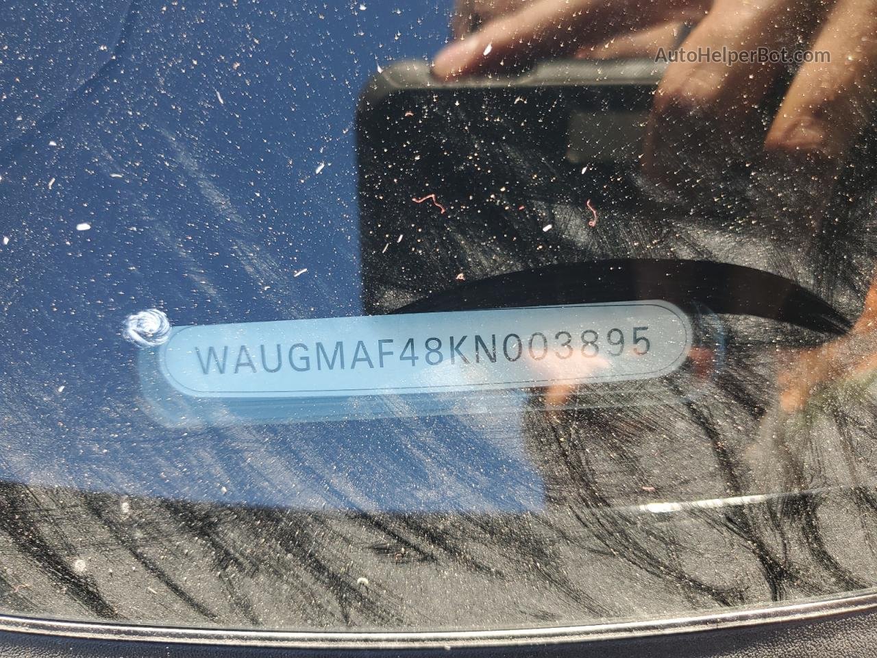 2019 Audi A4 Premium Черный vin: WAUGMAF48KN003895
