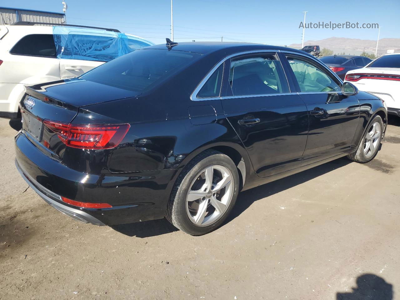 2019 Audi A4 Premium Black vin: WAUGMAF48KN003895