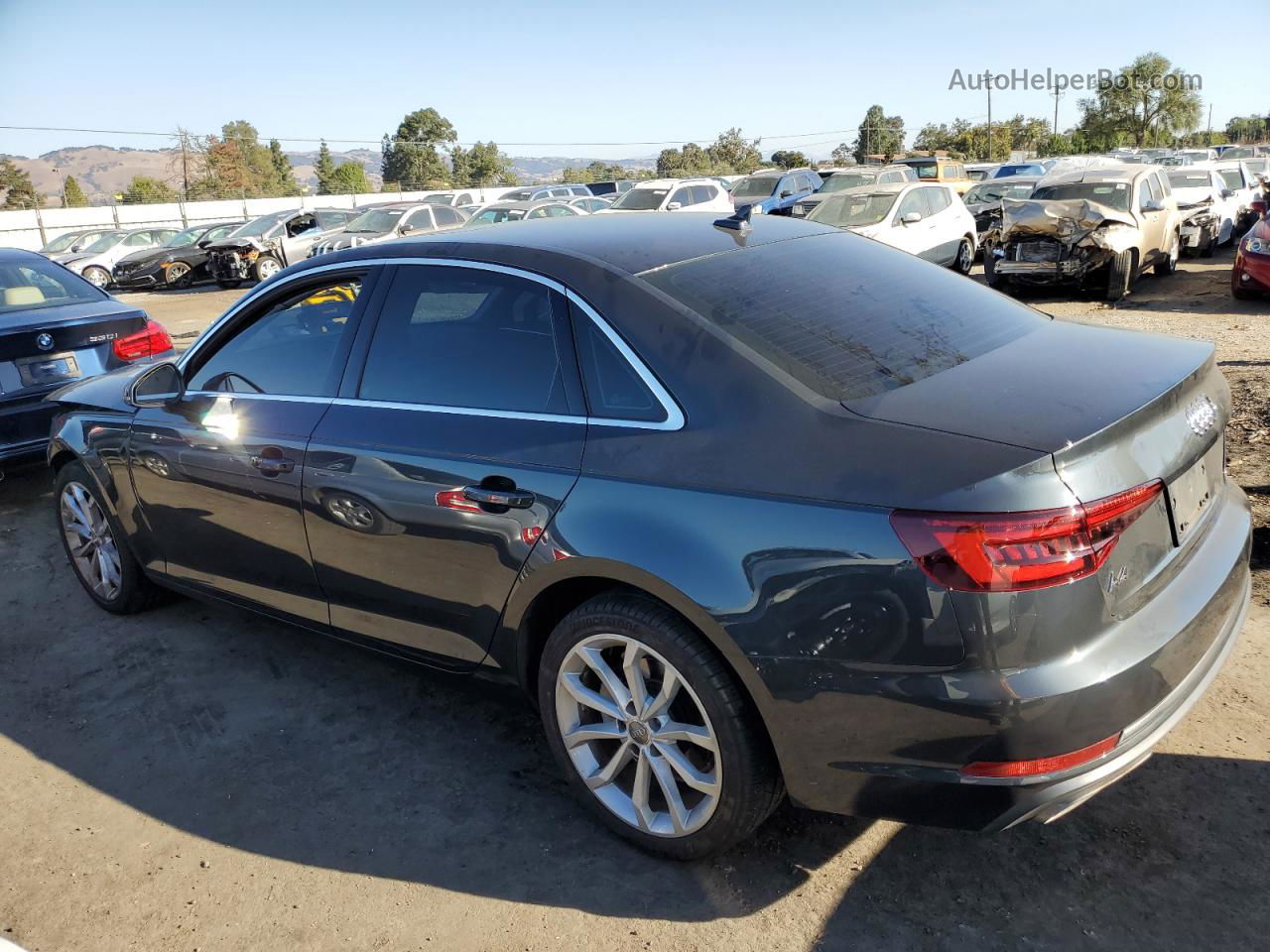 2019 Audi A4 Premium Угольный vin: WAUGMAF49KA034435