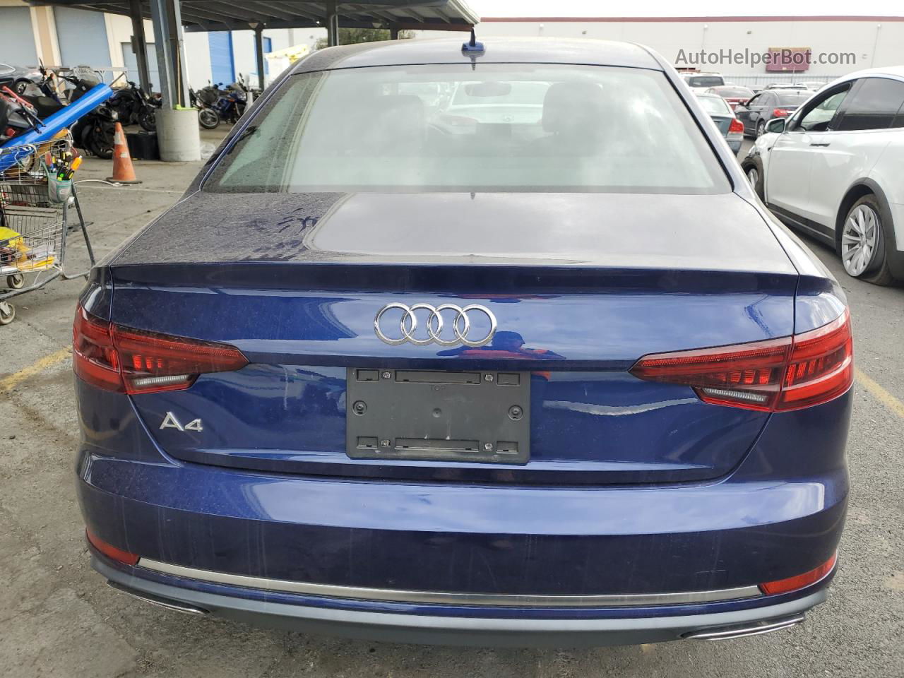 2019 Audi A4 Premium Blue vin: WAUGMAF49KA056385