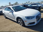 2019 Audi A4 40 Premium/40 Titanium Premium White vin: WAUGMAF49KA086051