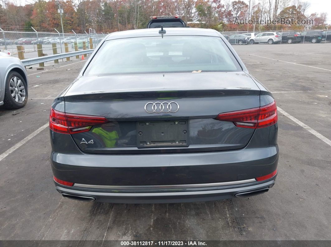 2019 Audi A4 40 Premium/40 Titanium Premium Gray vin: WAUGMAF4XKA006417