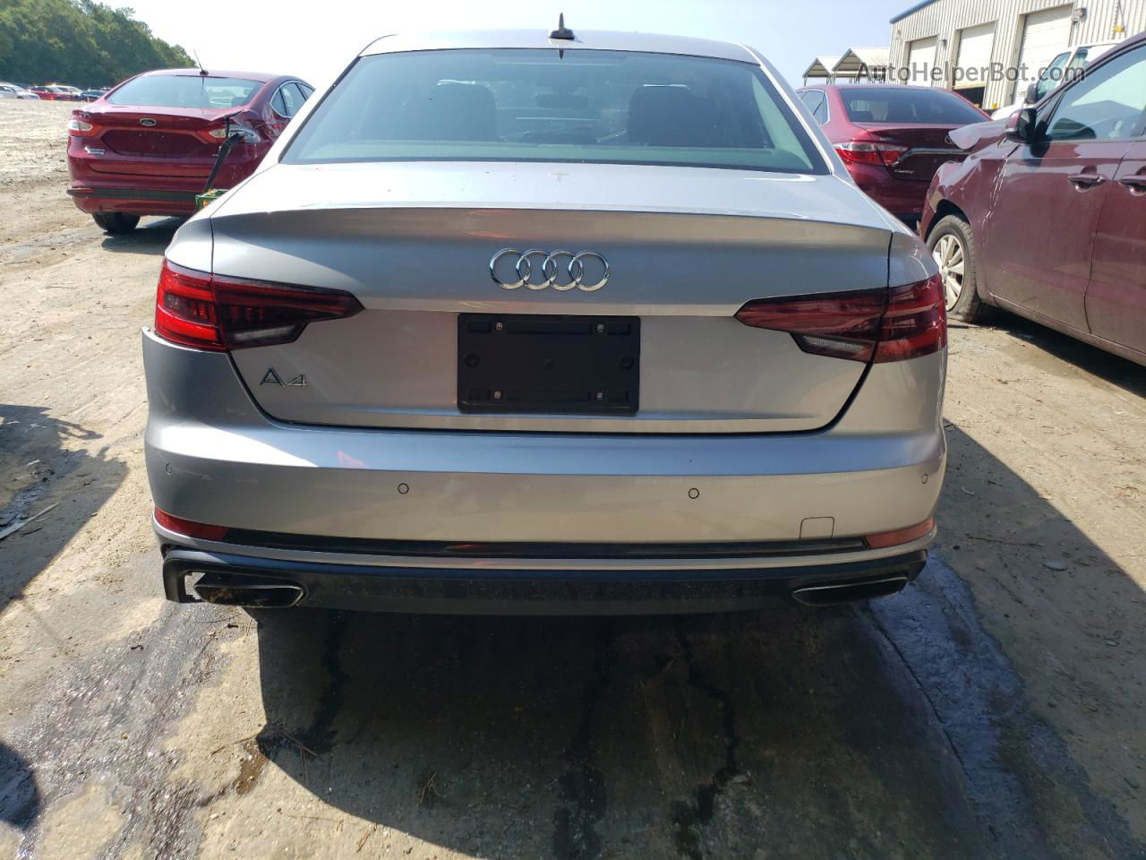 2019 Audi A4 Premium Silver vin: WAUGMAF4XKN017426