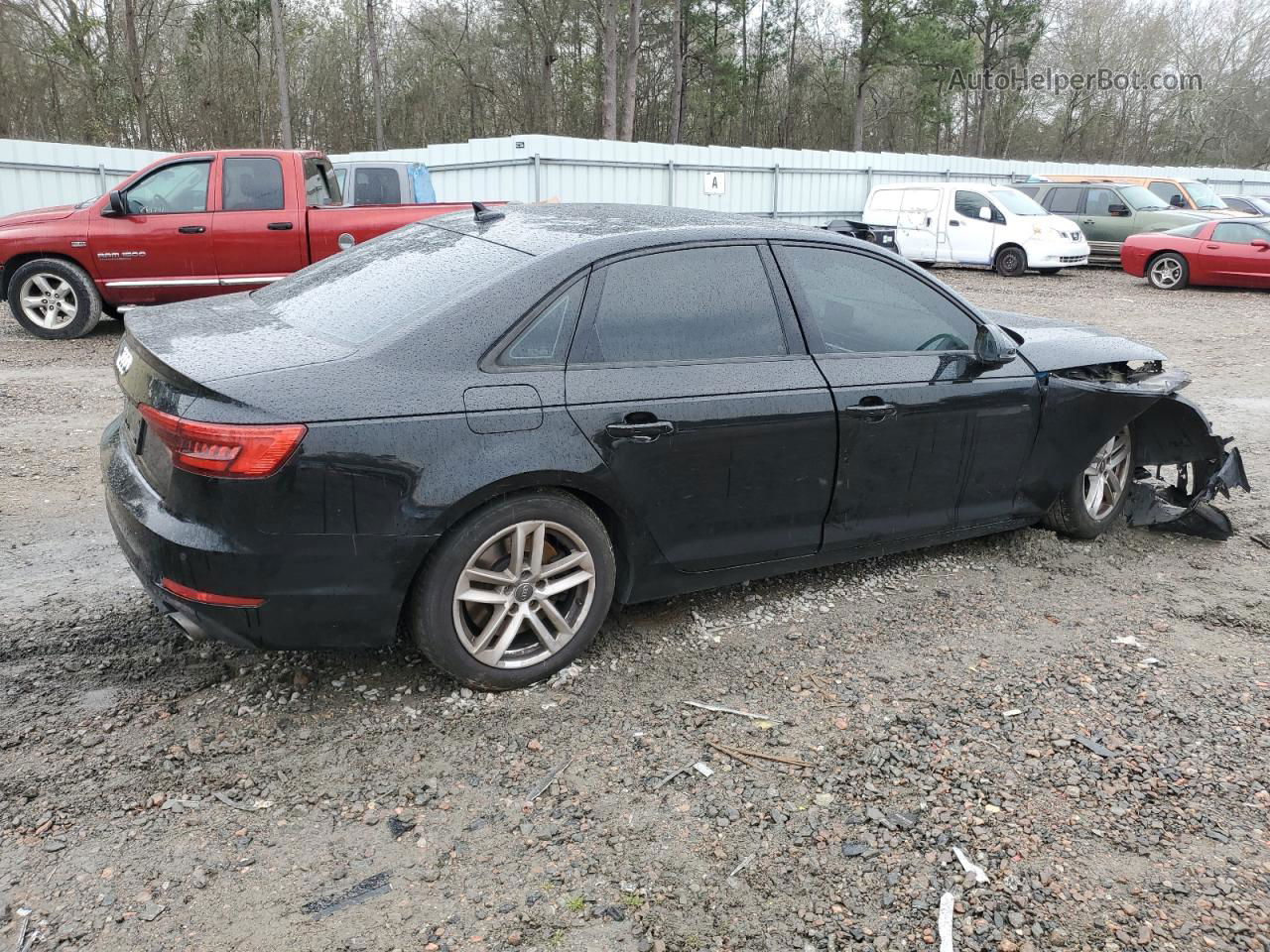 2017 Audi A4 Premium Black vin: WAUGNAF40HN008529