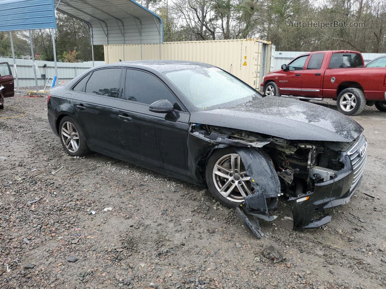 2017 Audi A4 Premium Black vin: WAUGNAF40HN008529