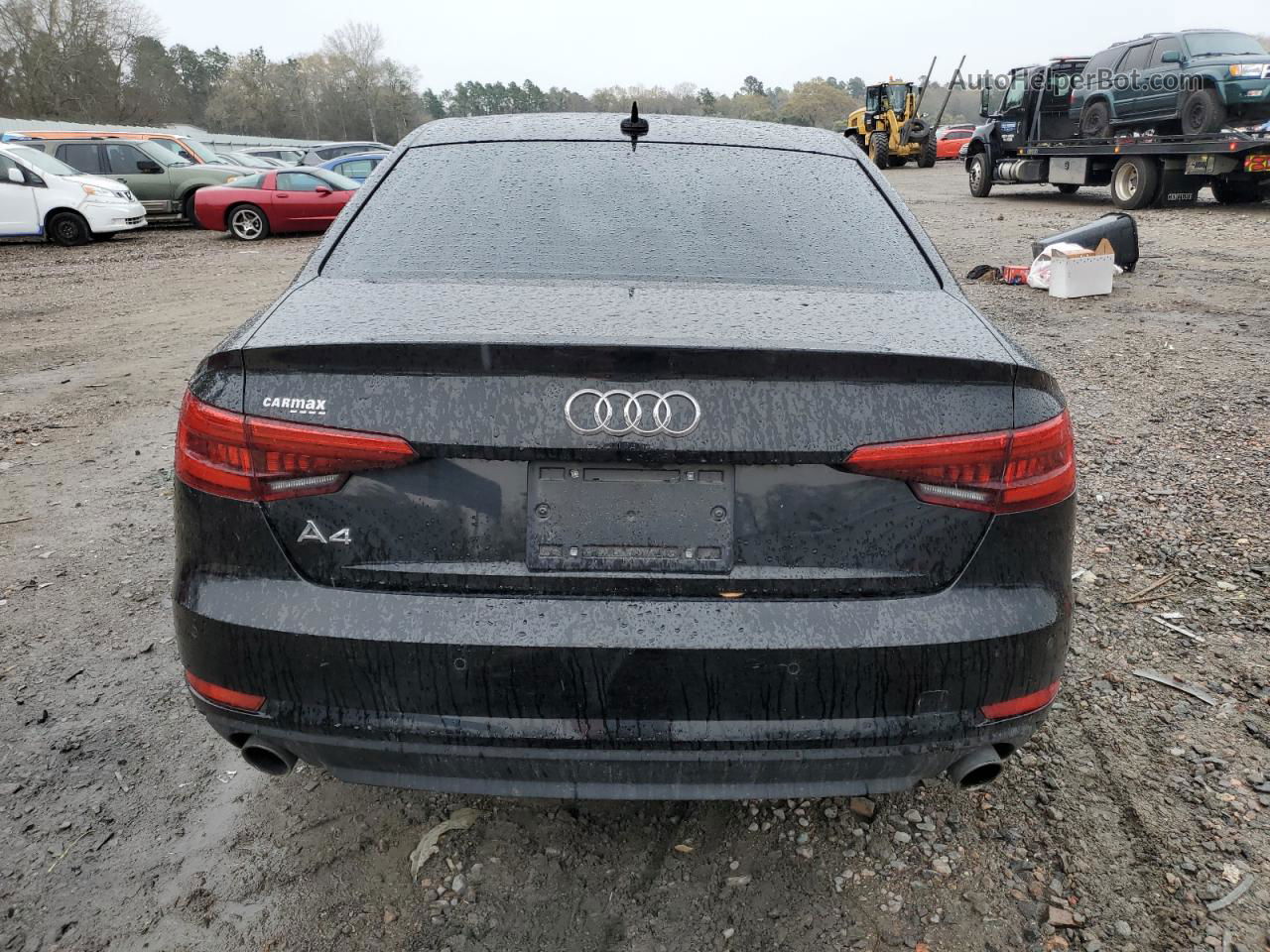 2017 Audi A4 Premium Black vin: WAUGNAF40HN008529