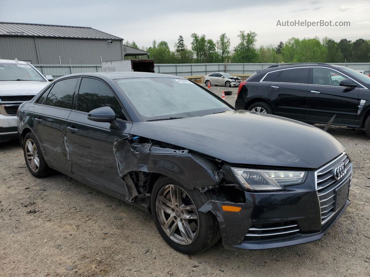 2017 Audi A4 Premium Blue vin: WAUGNAF40HN014864