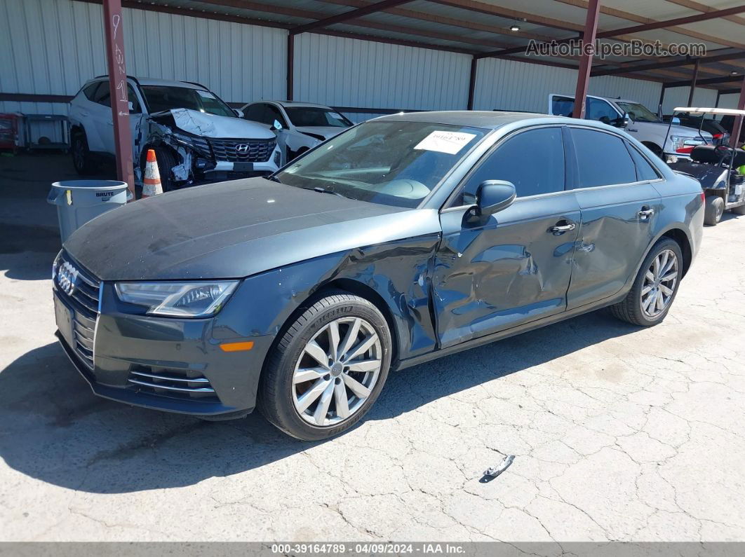 2017 Audi A4 2.0t Premium Gray vin: WAUGNAF41HN005090